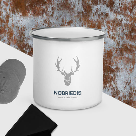 Enamel Mug white NOBRIEDIS