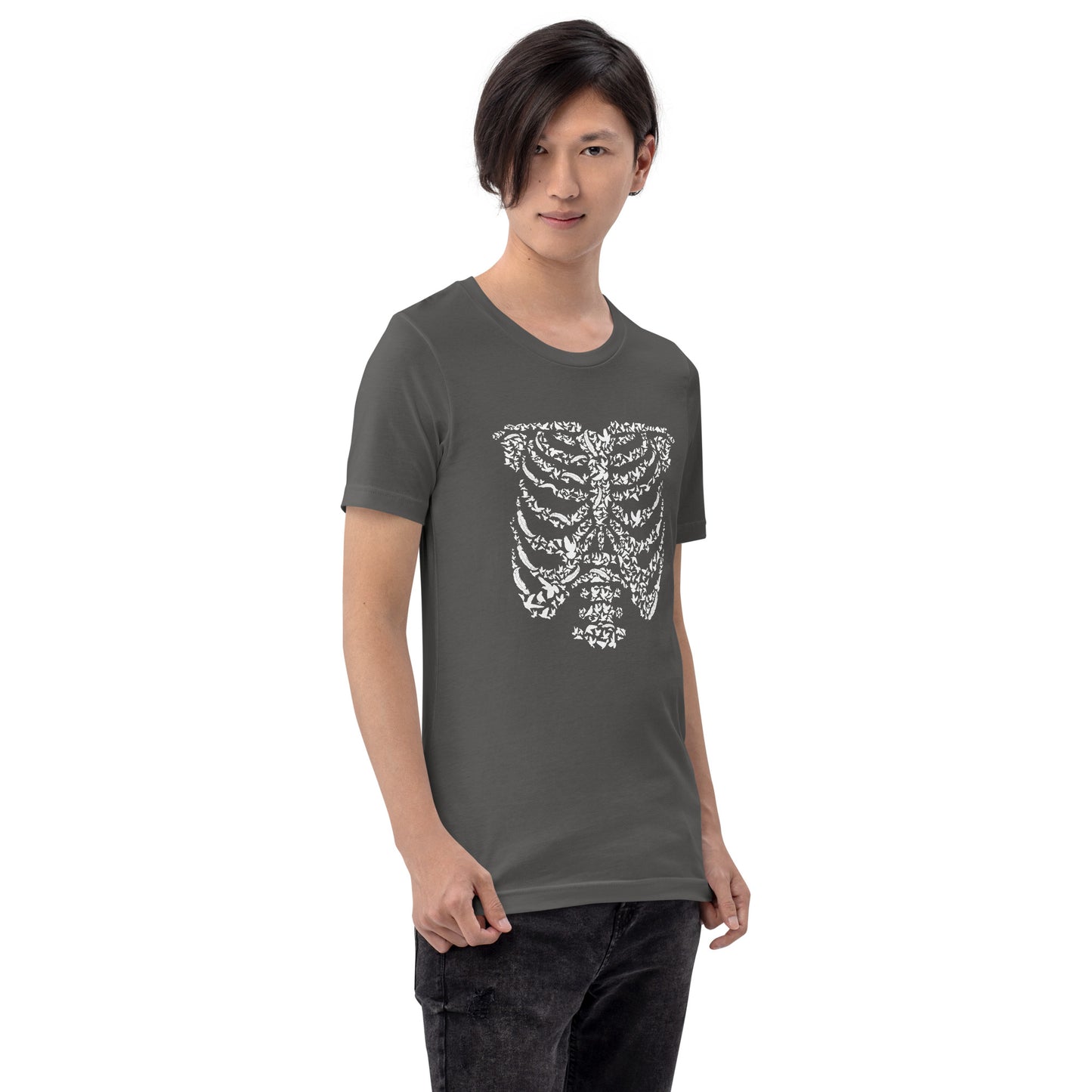 Unisex t-shirt RIBCAGE BIRD