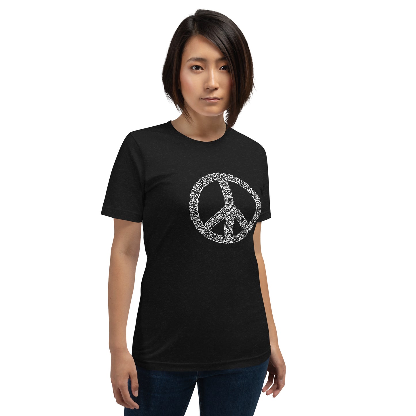 Unisex t-krekls WAR PEACE