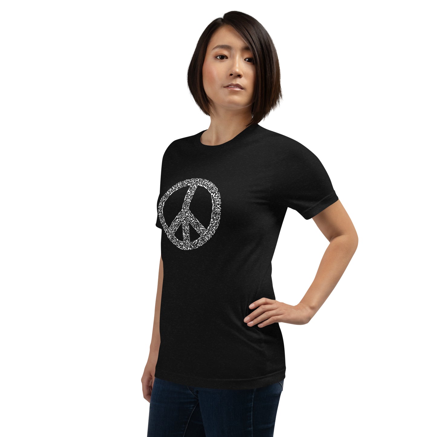 Unisex t-krekls WAR PEACE