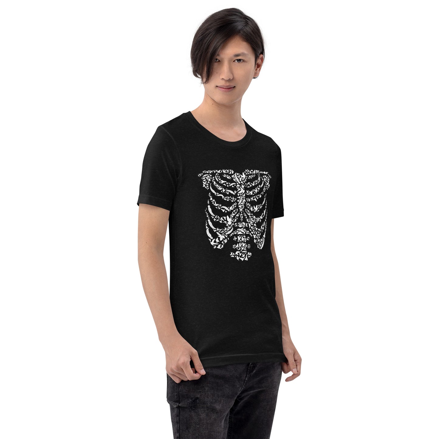 Unisex t-krekls RIBCAGE BIRD