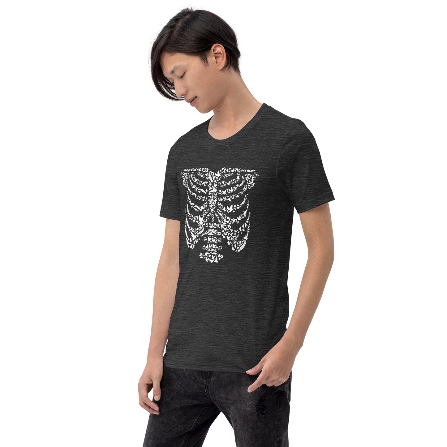 Unisex t-shirt RIBCAGE BIRD