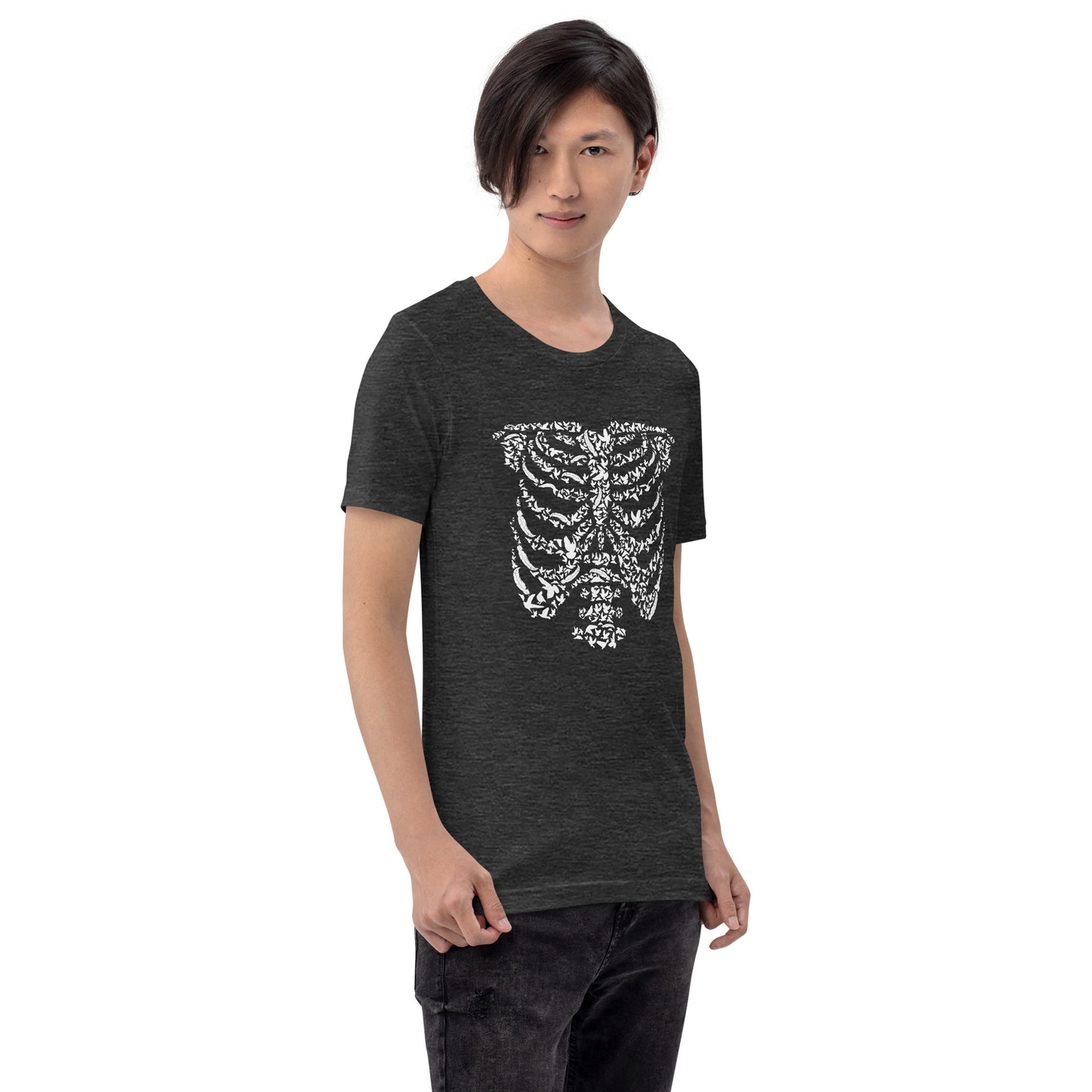 Unisex t-krekls RIBCAGE BIRD