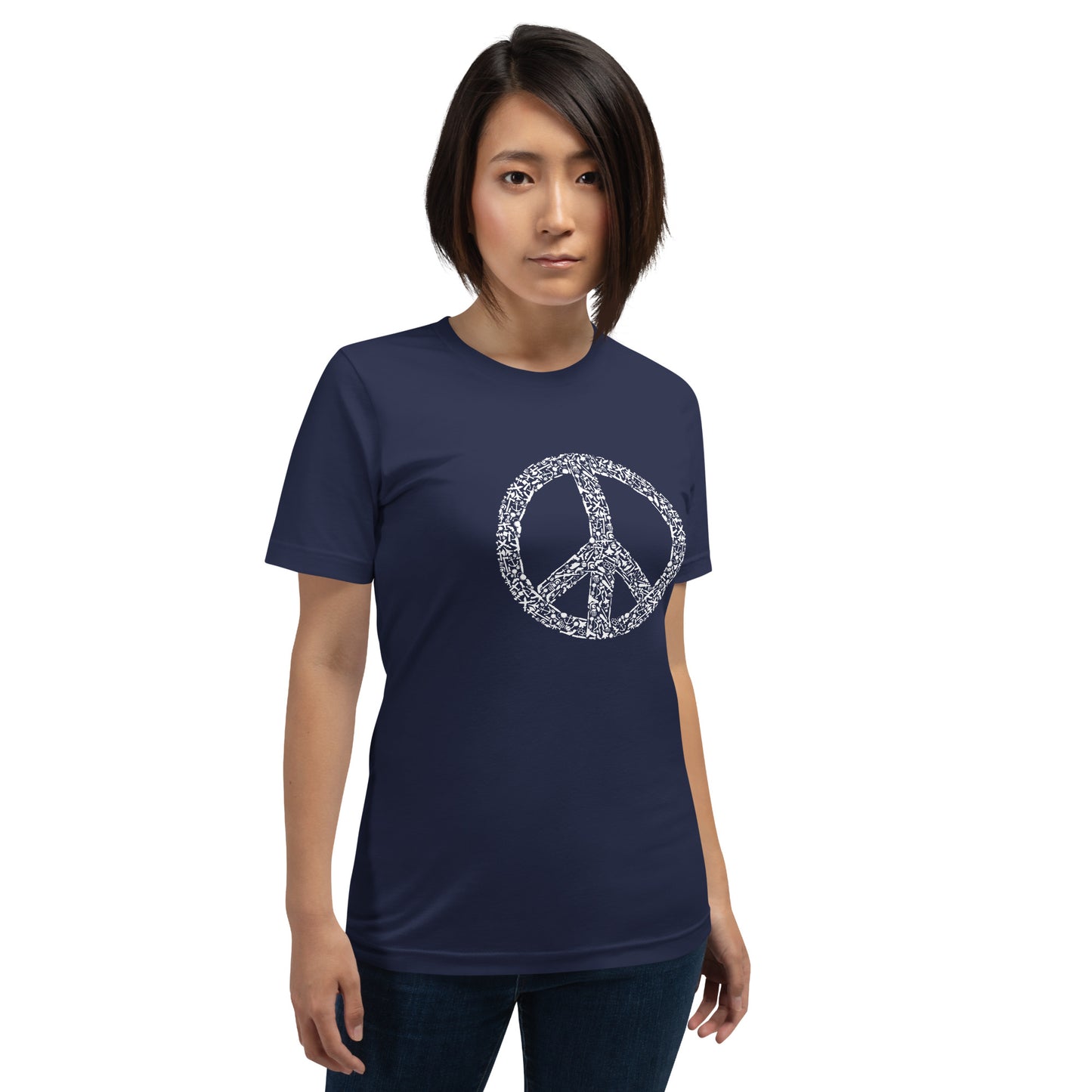 Unisex t-krekls WAR PEACE