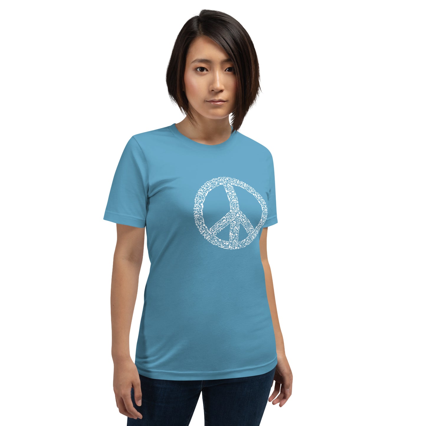 Unisex t-krekls WAR PEACE