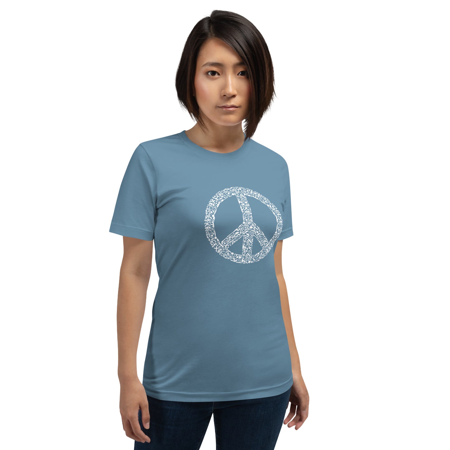 Unisex t-krekls WAR PEACE